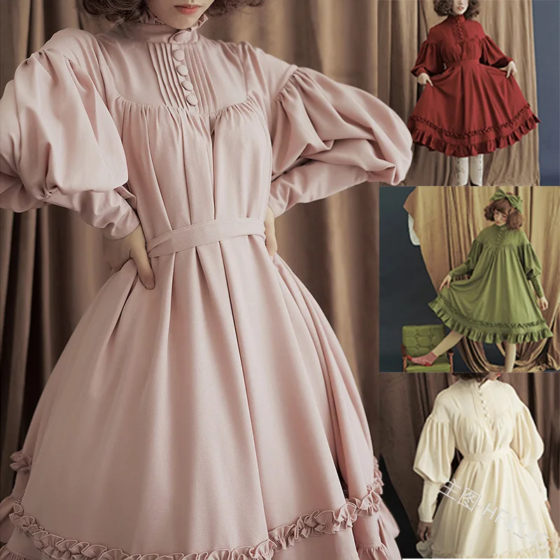 Summer Clothing H&M - Gothic Vintage Lolita Kleid Frauen mittelalter