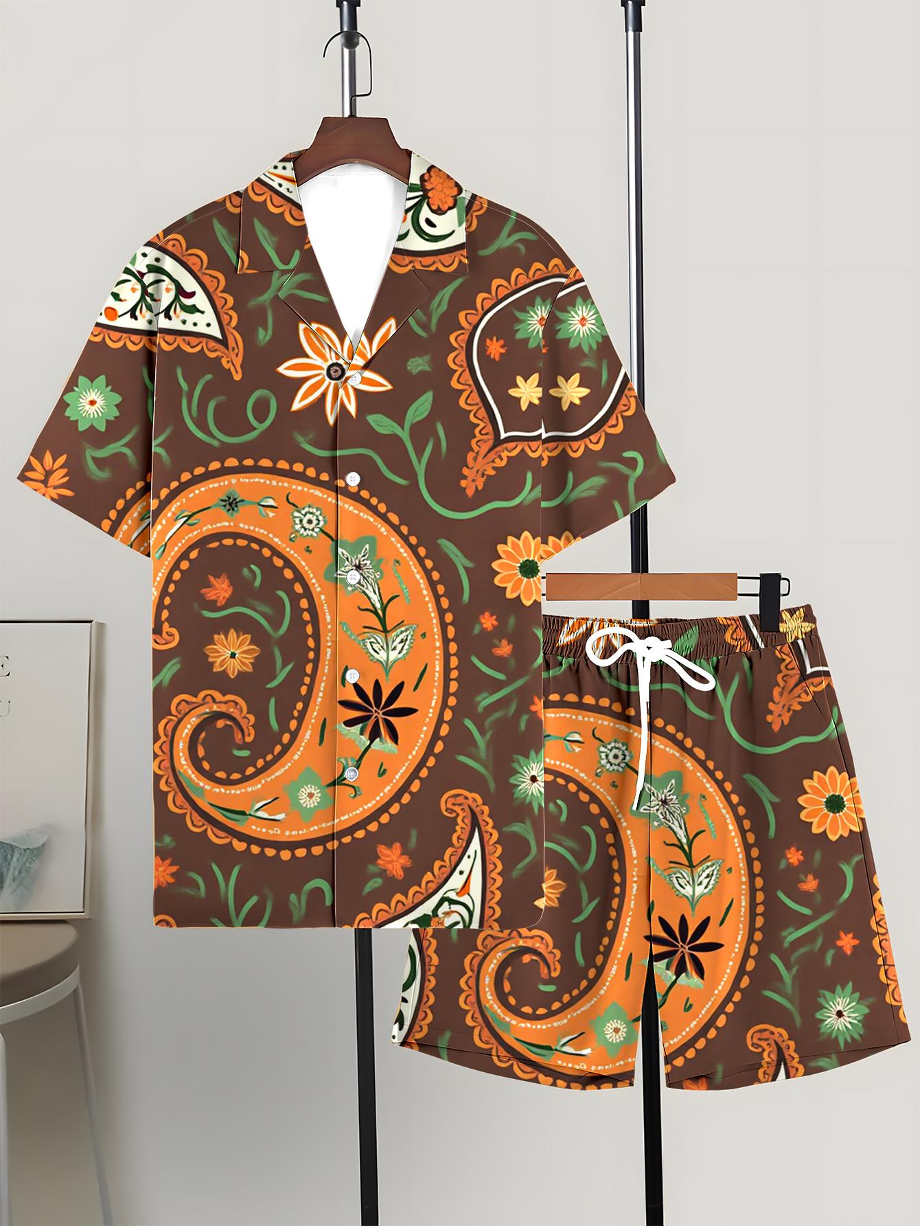 Summer Clothing Drip - Herren-Shirt-Sets 2026 Frühling/Sommer Grafik Y2K Trainingsanzüge