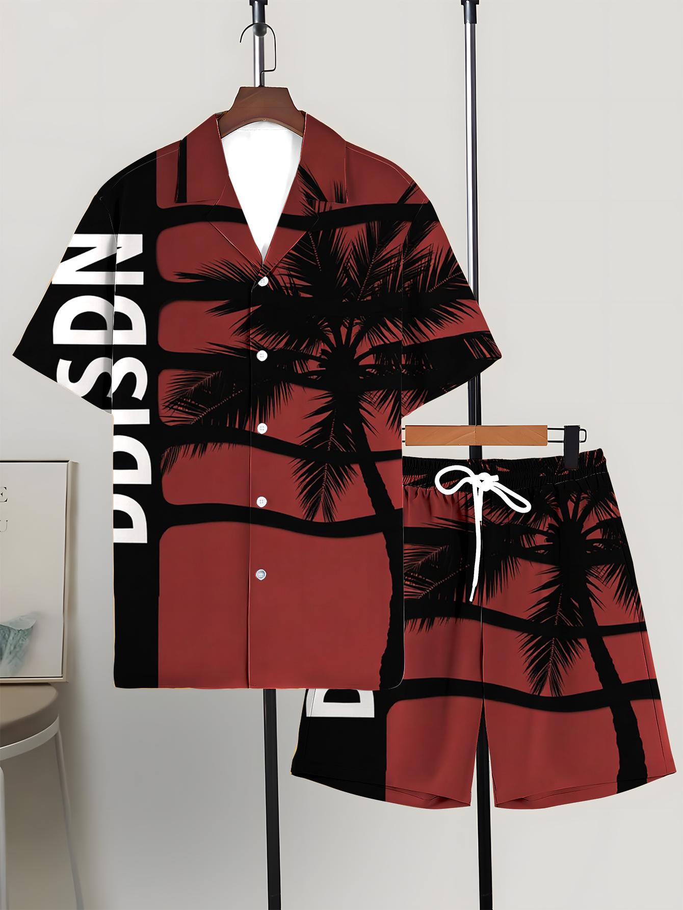 Summer Clothing Drip - Herren-Shirt-Sets 2026 Frühling/Sommer Herren-Sportanzug Drip-Kleidung Trainingsanzug