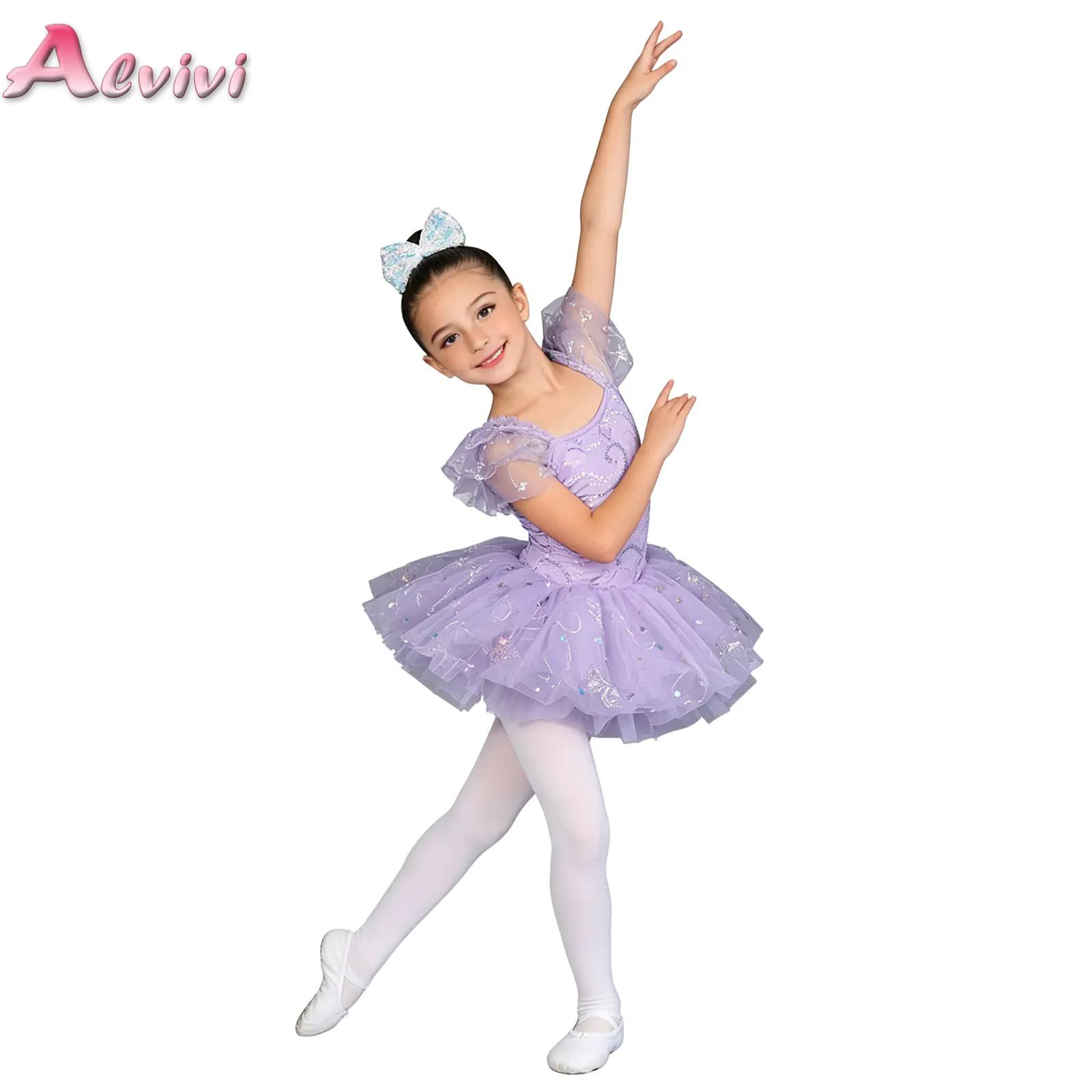 Summer Clothing For Kids Girls - Kinder Prinzessinnen-Aufführungskleidung Elegantes Ballettkleid Trikots für