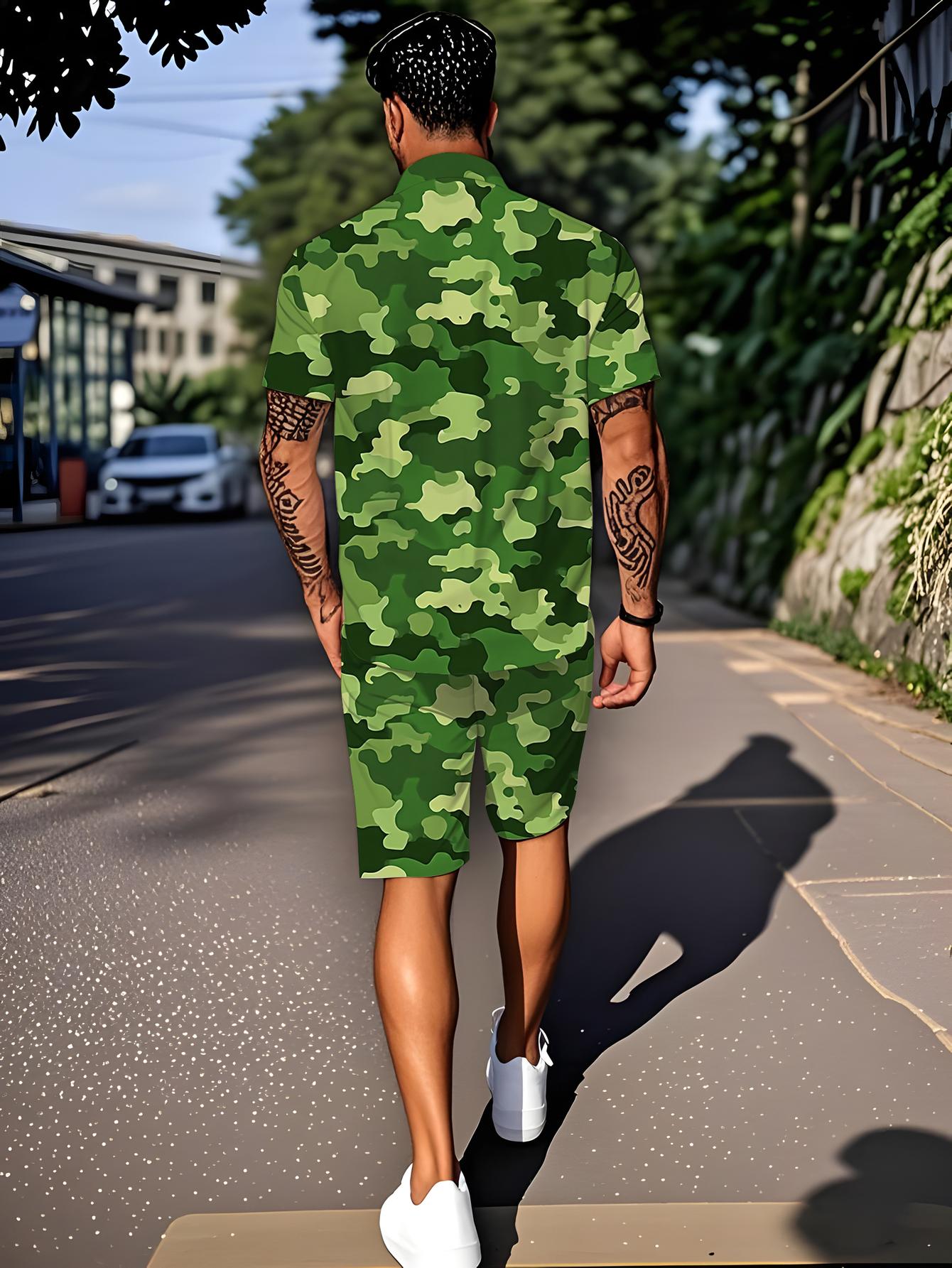 Summer Clothing Drip - Herren-Shirt-Sets 2026 Frühling/Sommer Trainingsanzug für Männer