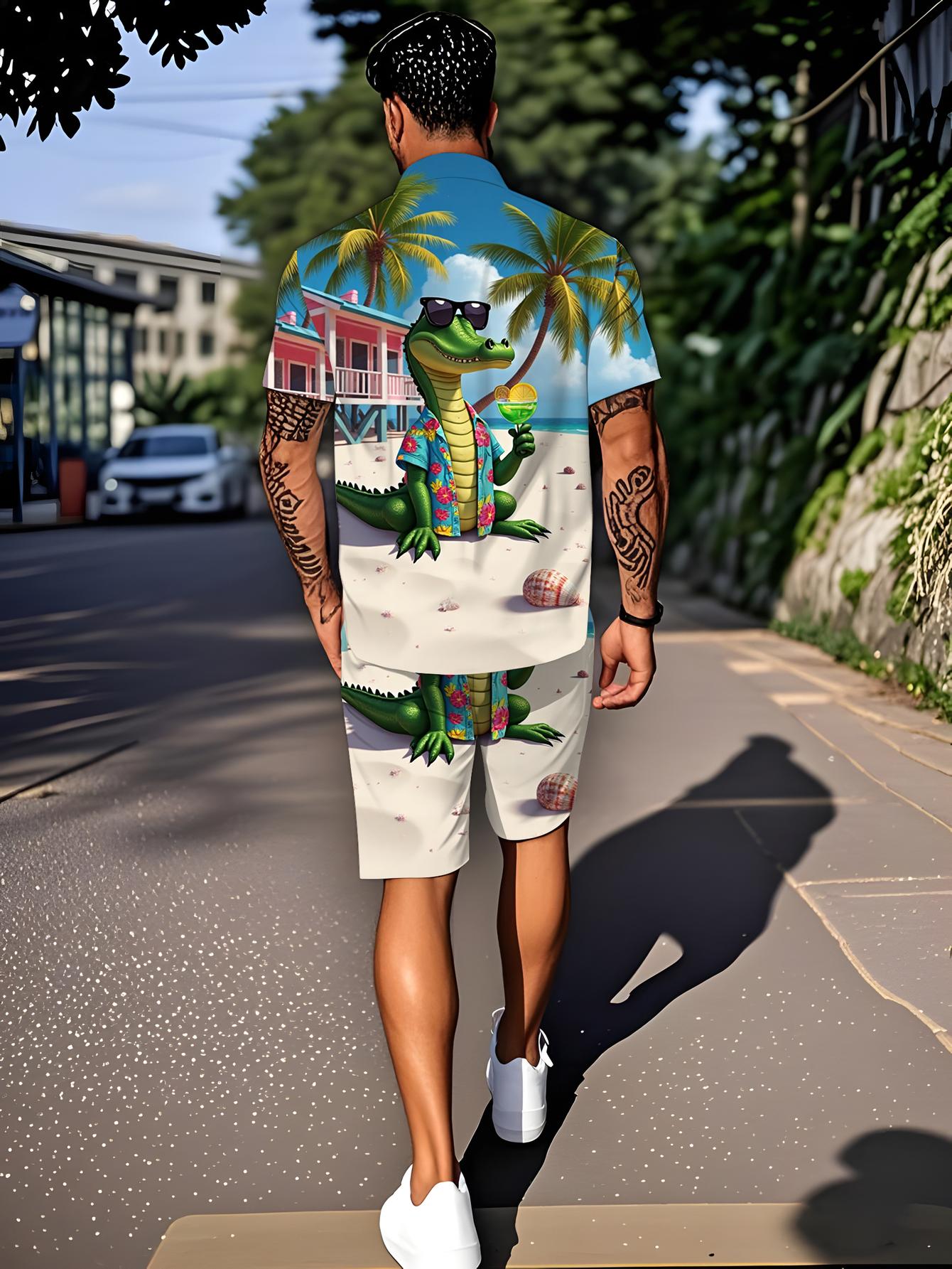 Herren-Shirt-Sets 2026 Frühlin – Summer Clothing Drip Bewertung und Preis