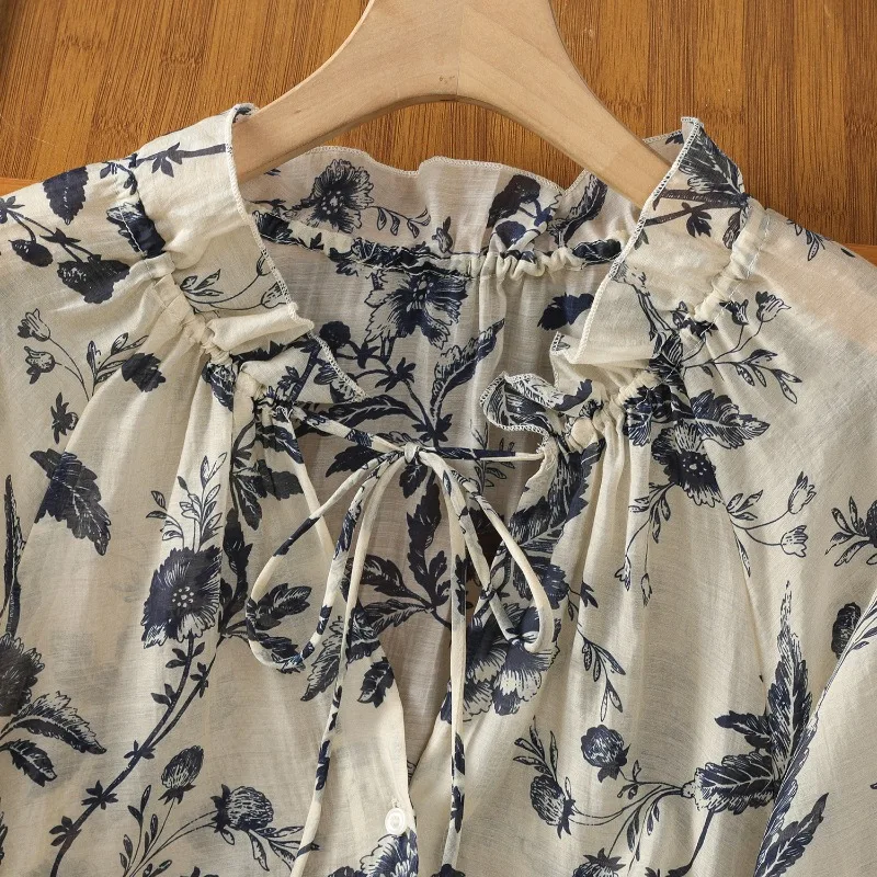 Chinesischen Stil frauen Bluse – Summer Linen Clothing For Women Bewertung und Preis