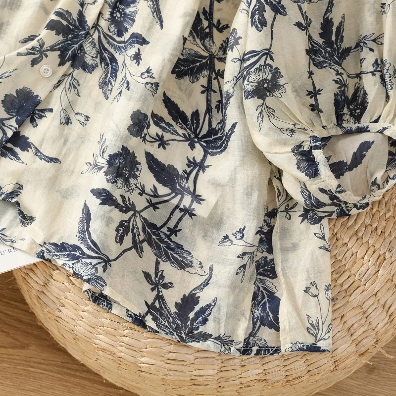 Chinesischen Stil frauen Bluse – Summer Linen Clothing For Women Bewertung und Preis