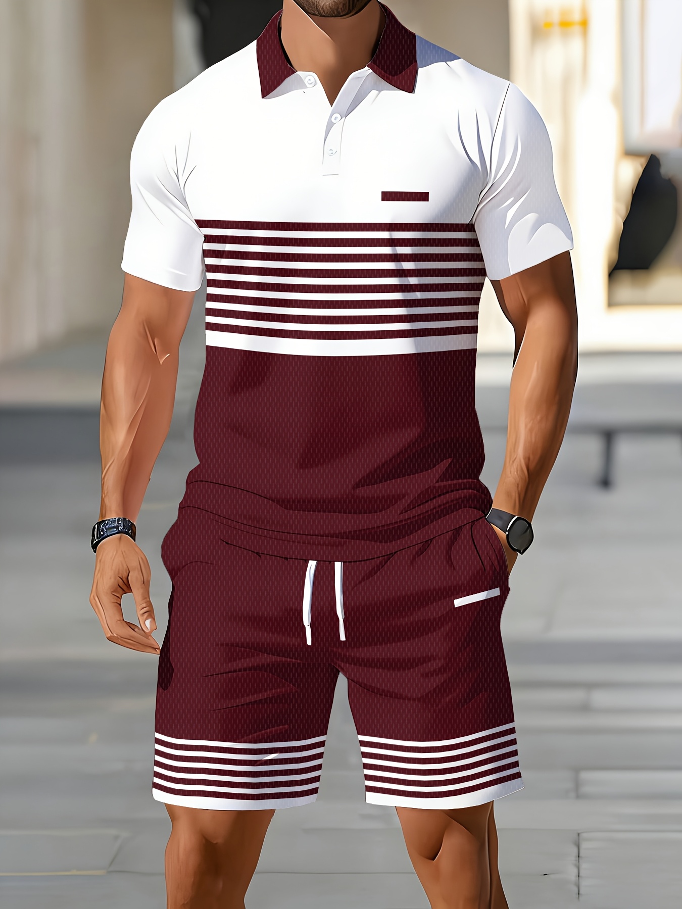 2026 Sommer Herren-Polo-Set -  – Summer Clothing Shops Bewertung und Preis
