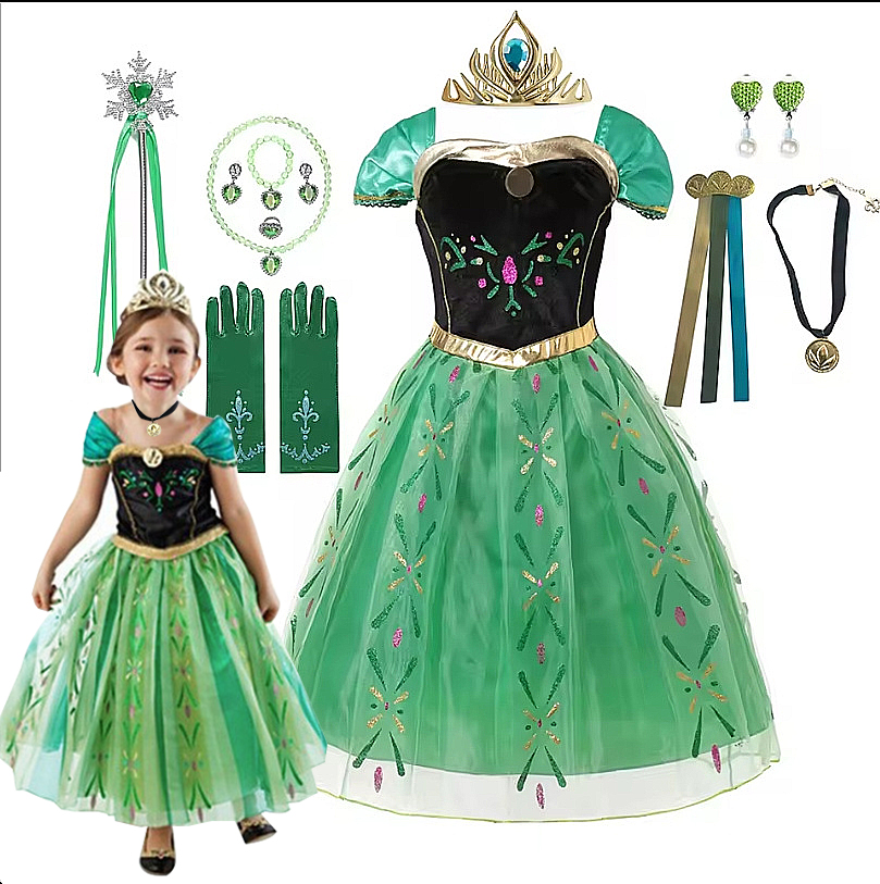 Anna Kostüm Für Kinder Mädchen – Summer Clothing For Kids Girls Bewertung und Preis