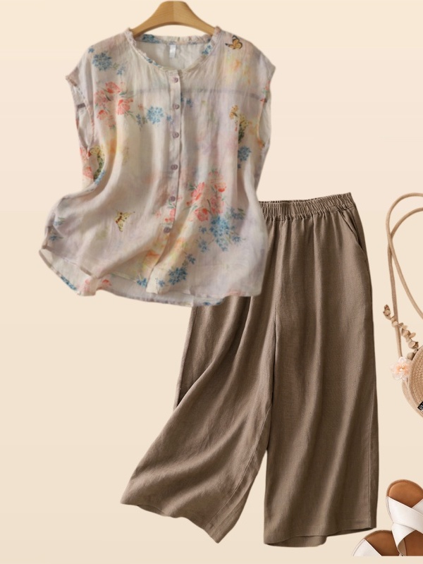 Sommerliches Baumwoll-Leinen-H – Summer Clothing Over 60 Bewertung und Preis