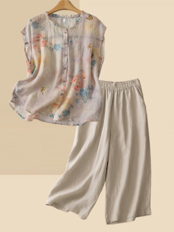 Sommerliches Baumwoll-Leinen-H – Summer Clothing Over 60 Bewertung und Preis