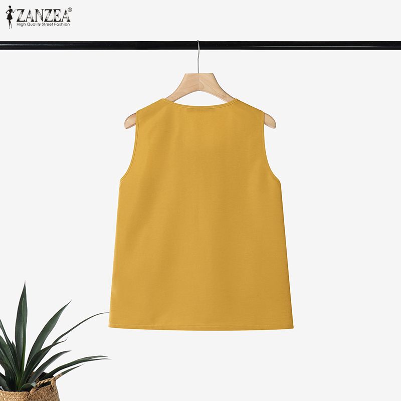 ZANZEA Plus Size 5XL Damen-Tan – Summer Clothing For Plus Size Women Bewertung und Preis