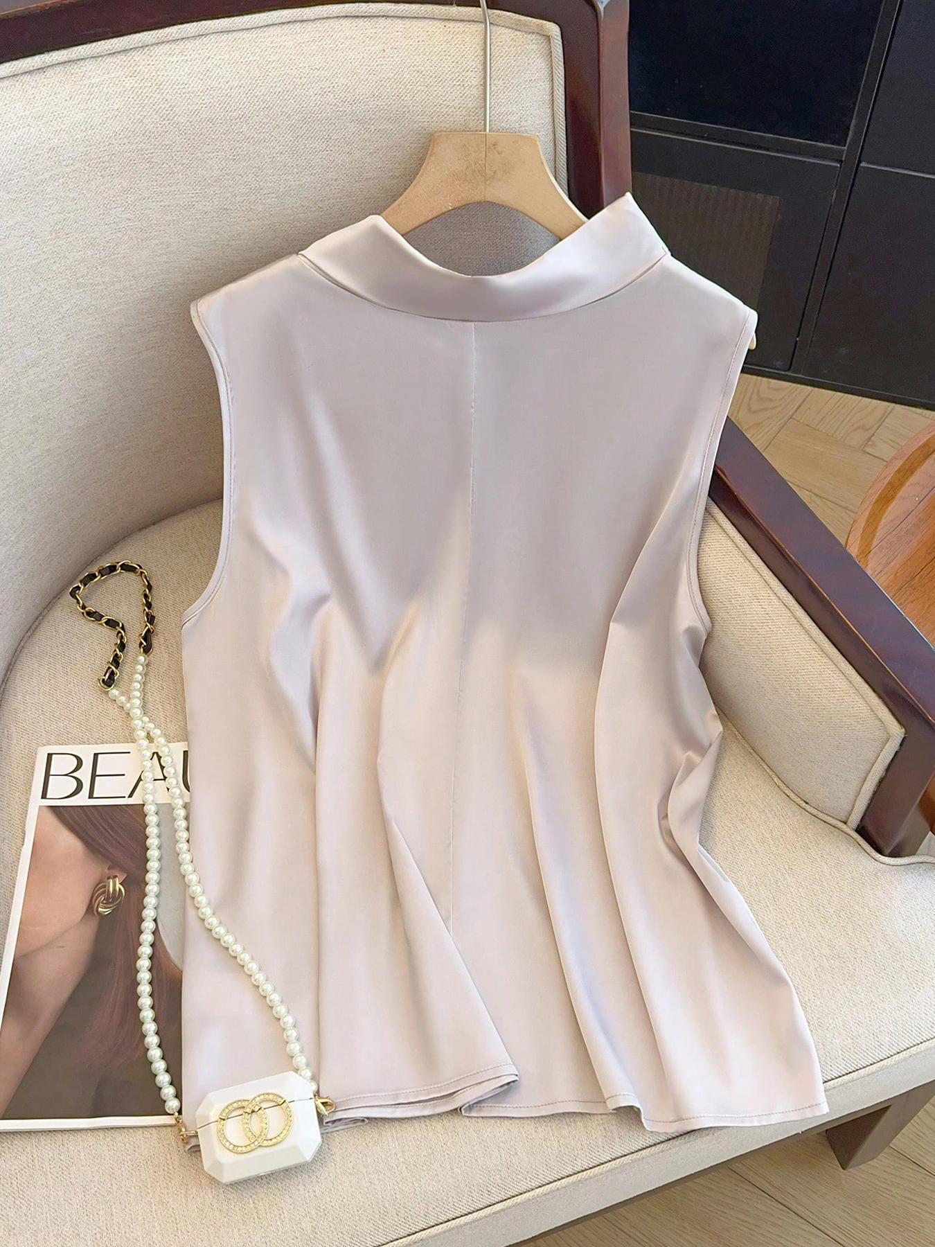 【Plus Size】 Einfarbiges Oberte – Summer Clothing For Plus Size Women Bewertung und Preis