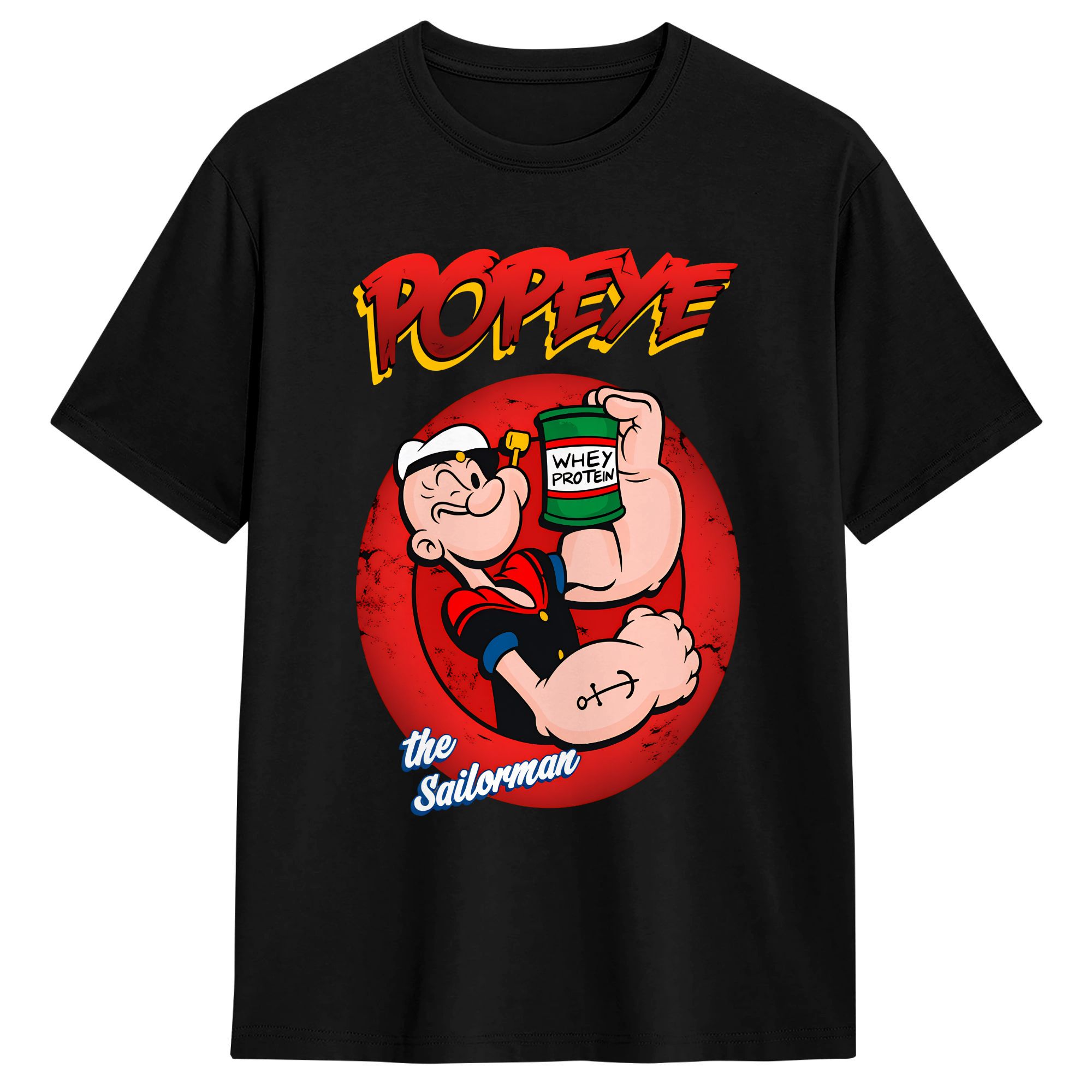 Popeyed the Sailorman T-Shirt  – Summer Clothing Y2K Bewertung und Preis