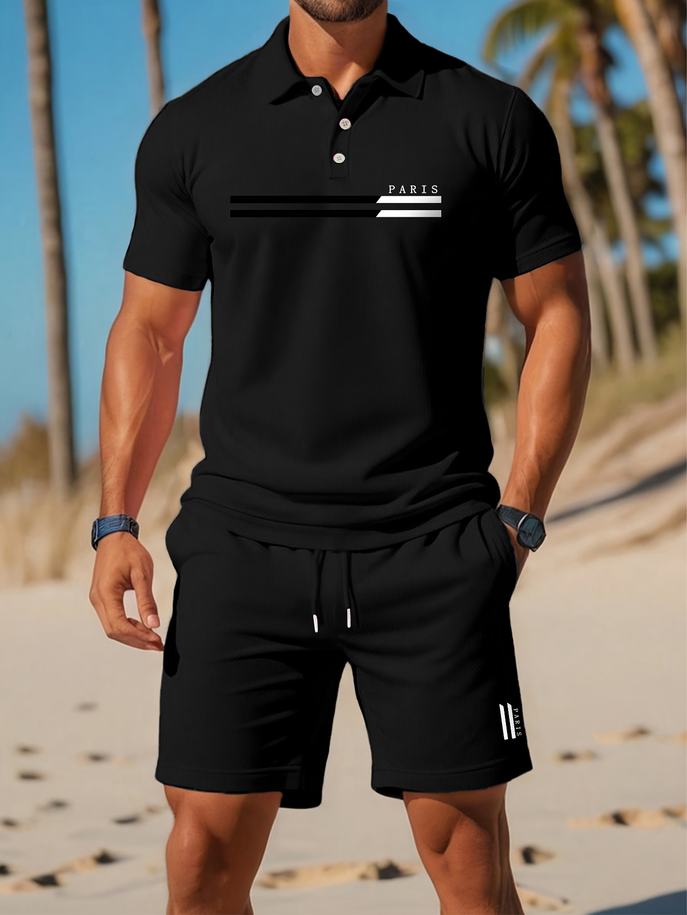 2026 Sommer Herren-Polo-Set -  – Summer Clothing Shops Bewertung und Preis