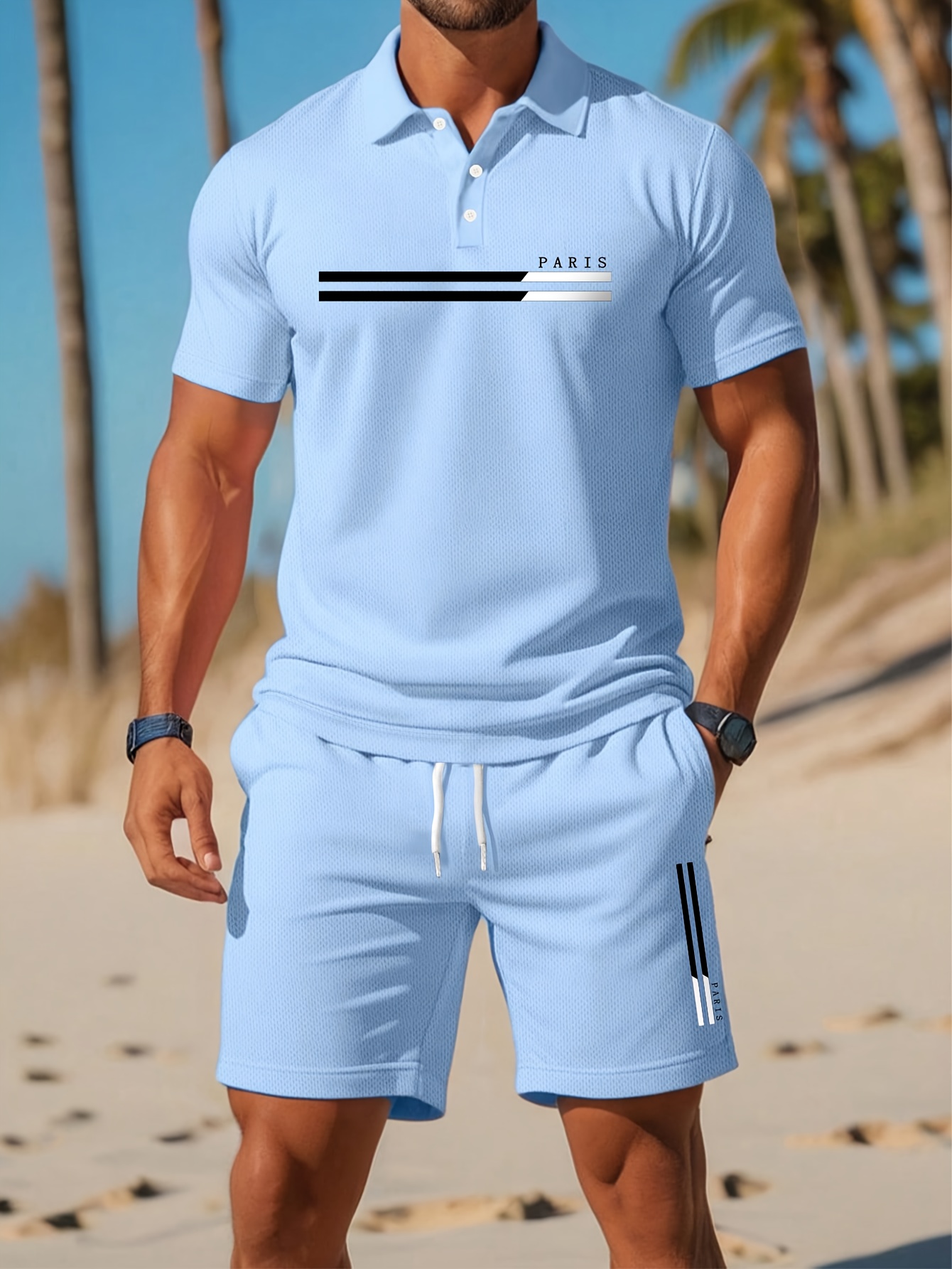 2026 Sommer Herren-Polo-Set -  – Summer Clothing Shops Bewertung und Preis