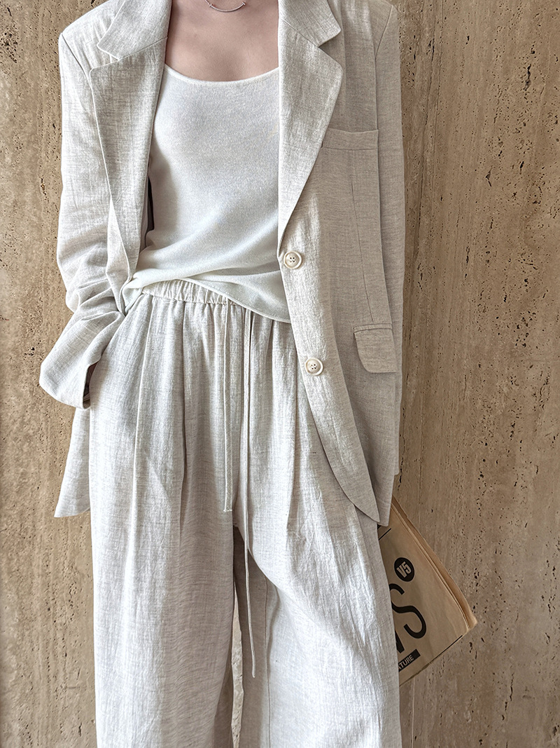 Herbst High-end-Leinen Materia – Summer Linen Clothing For Women Bewertung und Preis