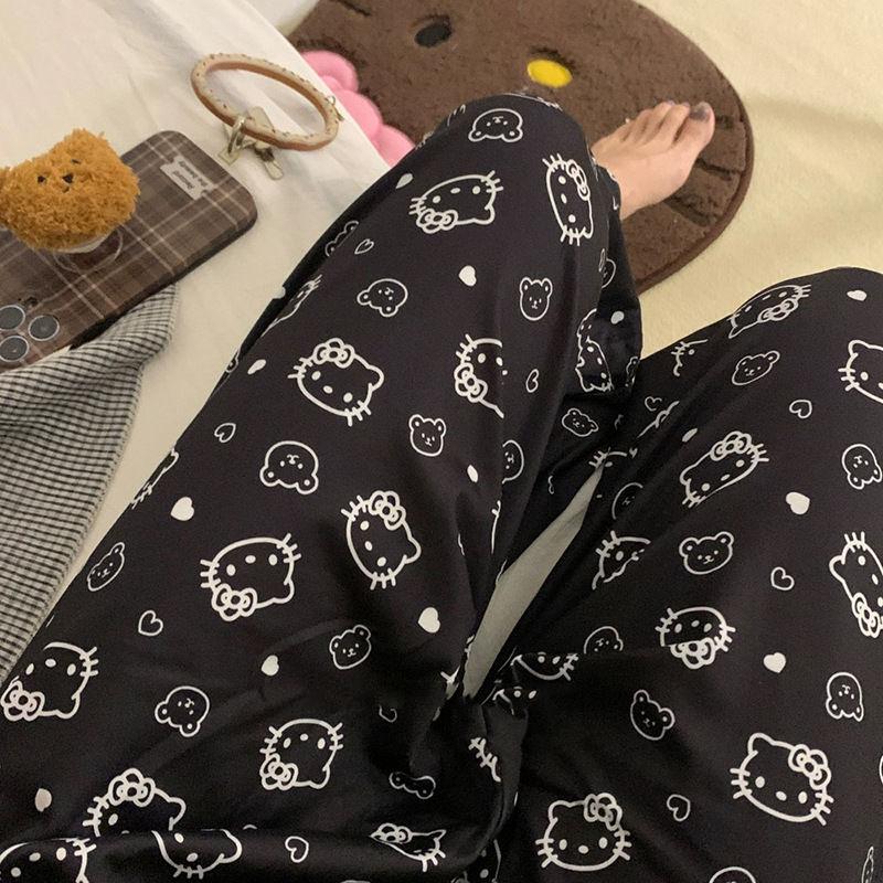 Sanrio Pants Hello Kitty Pyjam – Summer Clothing Y2K Bewertung und Preis