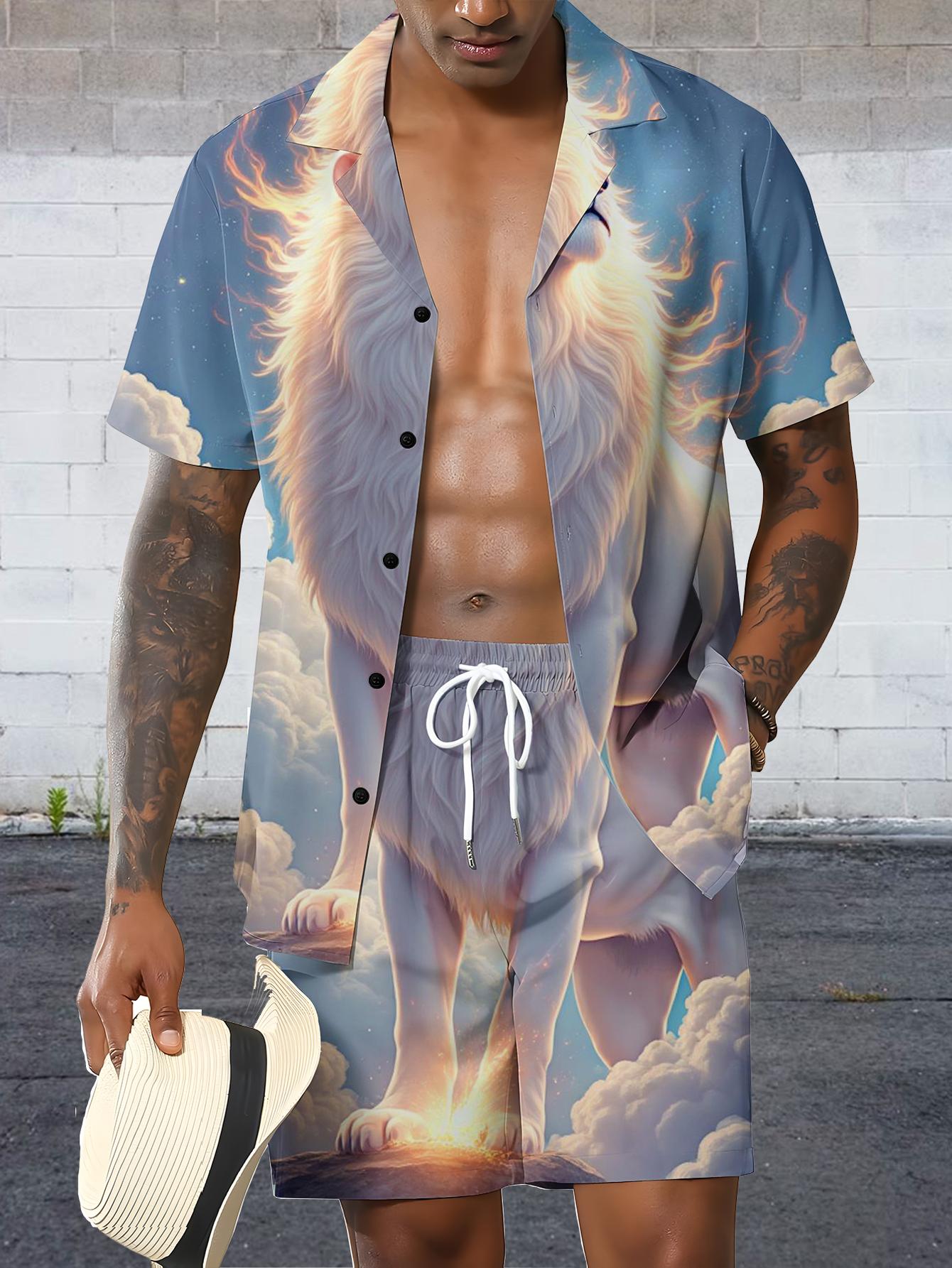 Herren-Shirt-Sets 2026 Frühlin – Summer Clothing Drip Bewertung und Preis