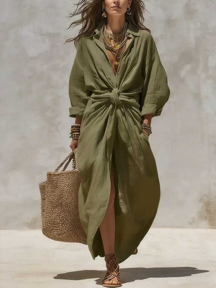 Boho Weißes Leinen-Baumwoll-He – Summer Clothing H&M Bewertung und Preis