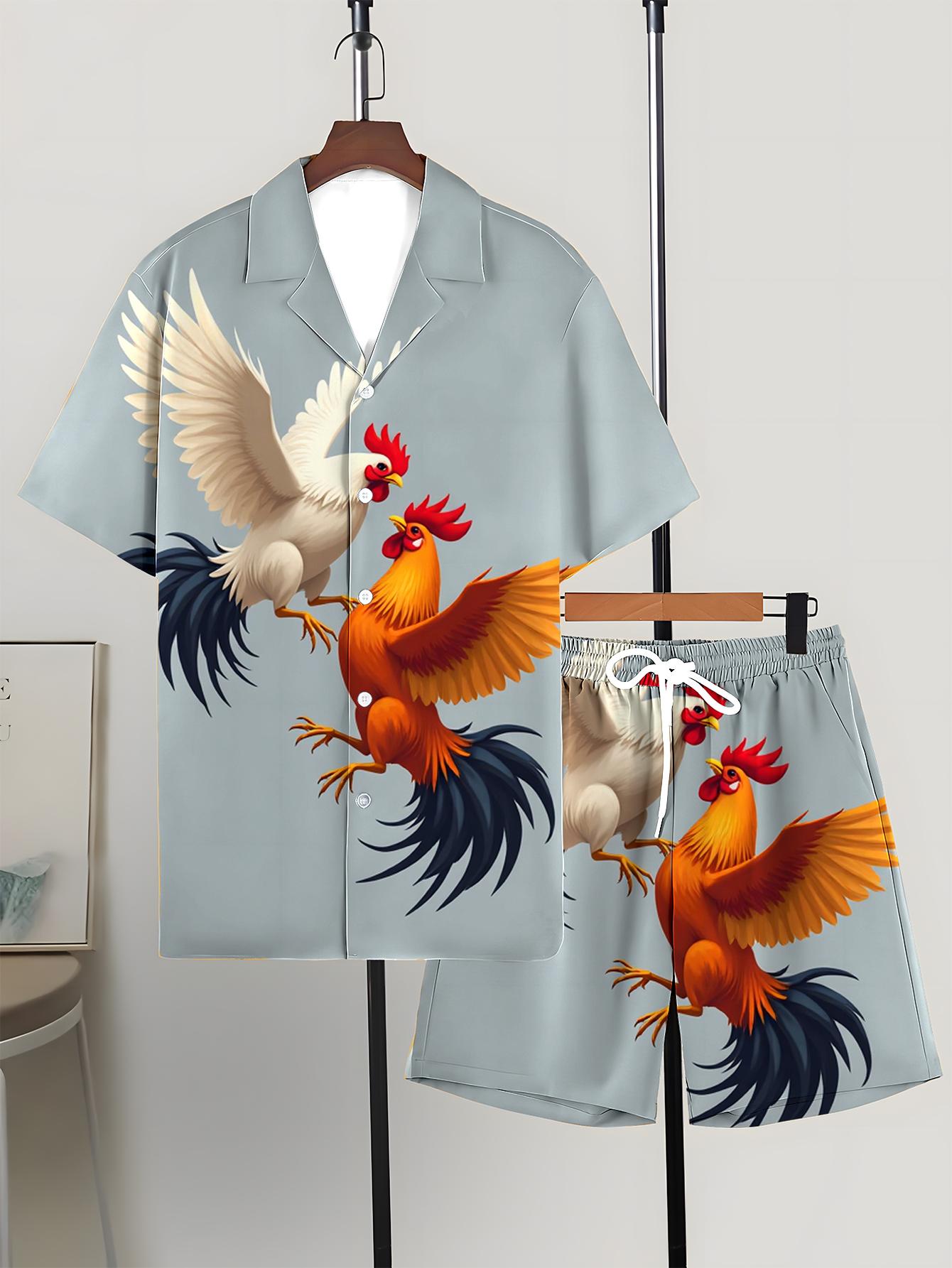 Herren-Shirt-Sets 2026 Frühlin – Summer Clothing Drip Bewertung und Preis