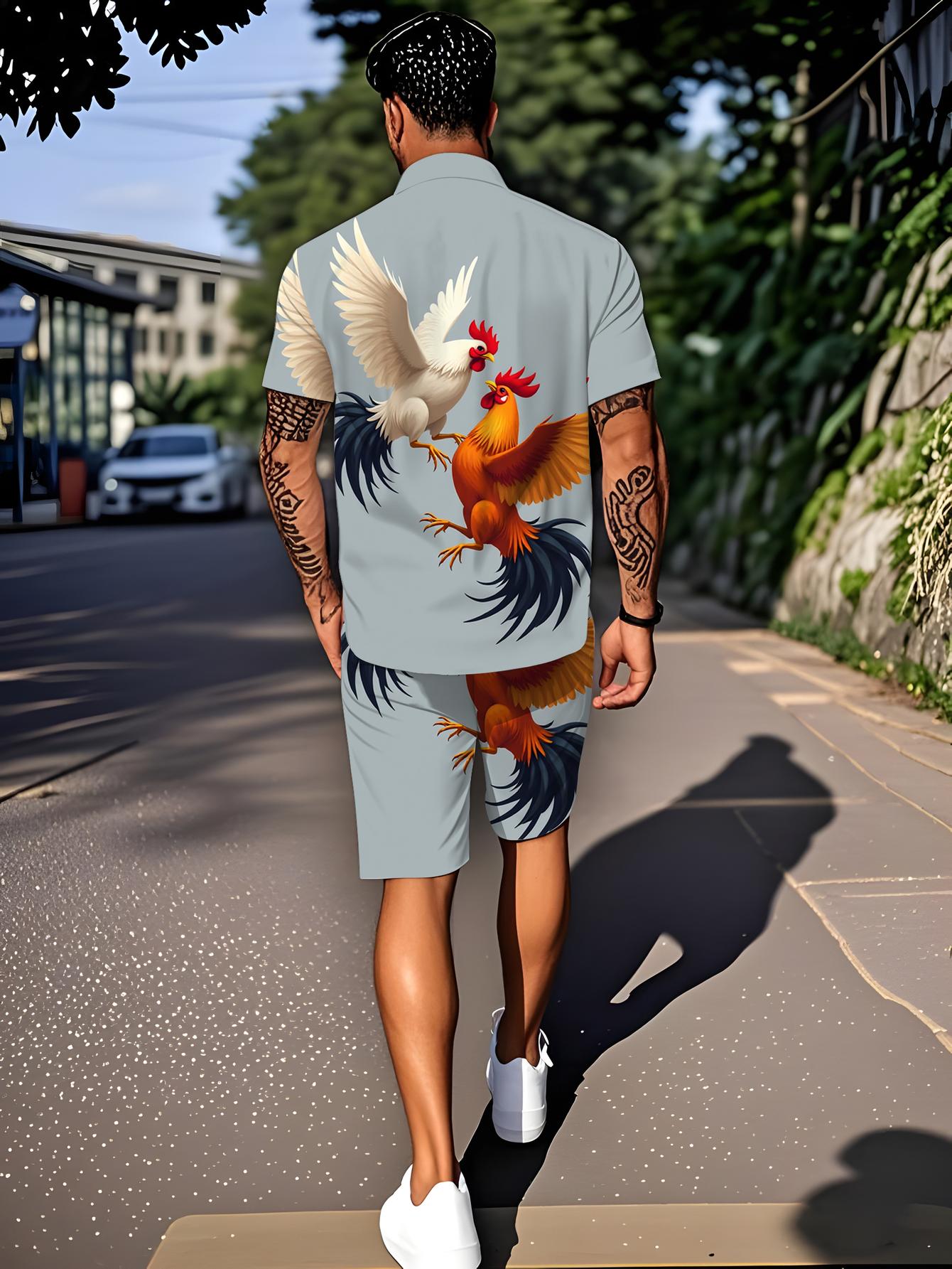 Herren-Shirt-Sets 2026 Frühlin – Summer Clothing Drip Bewertung und Preis