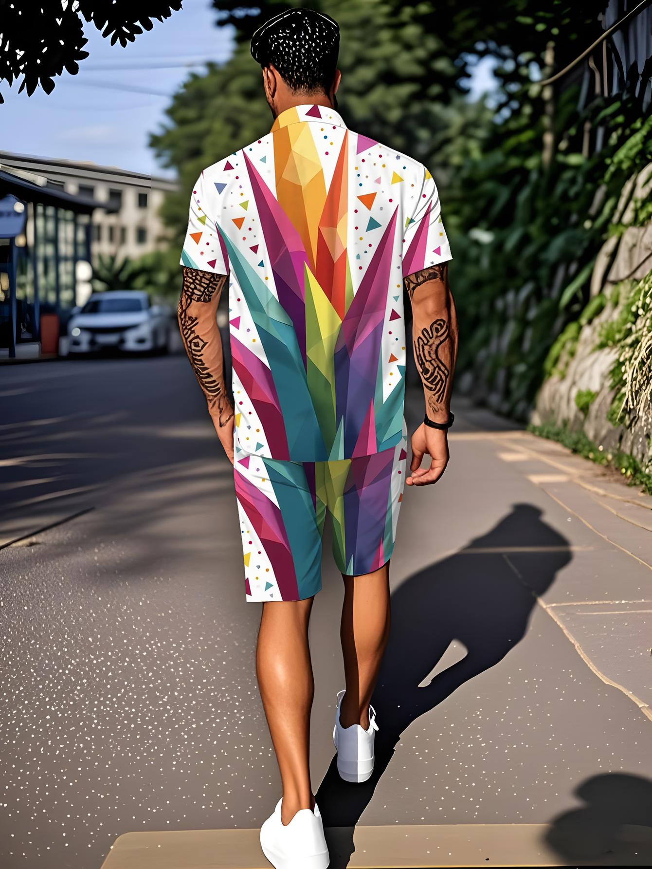 Herren-Shirt-Sets 2026 Frühlin – Summer Clothing Drip Bewertung und Preis
