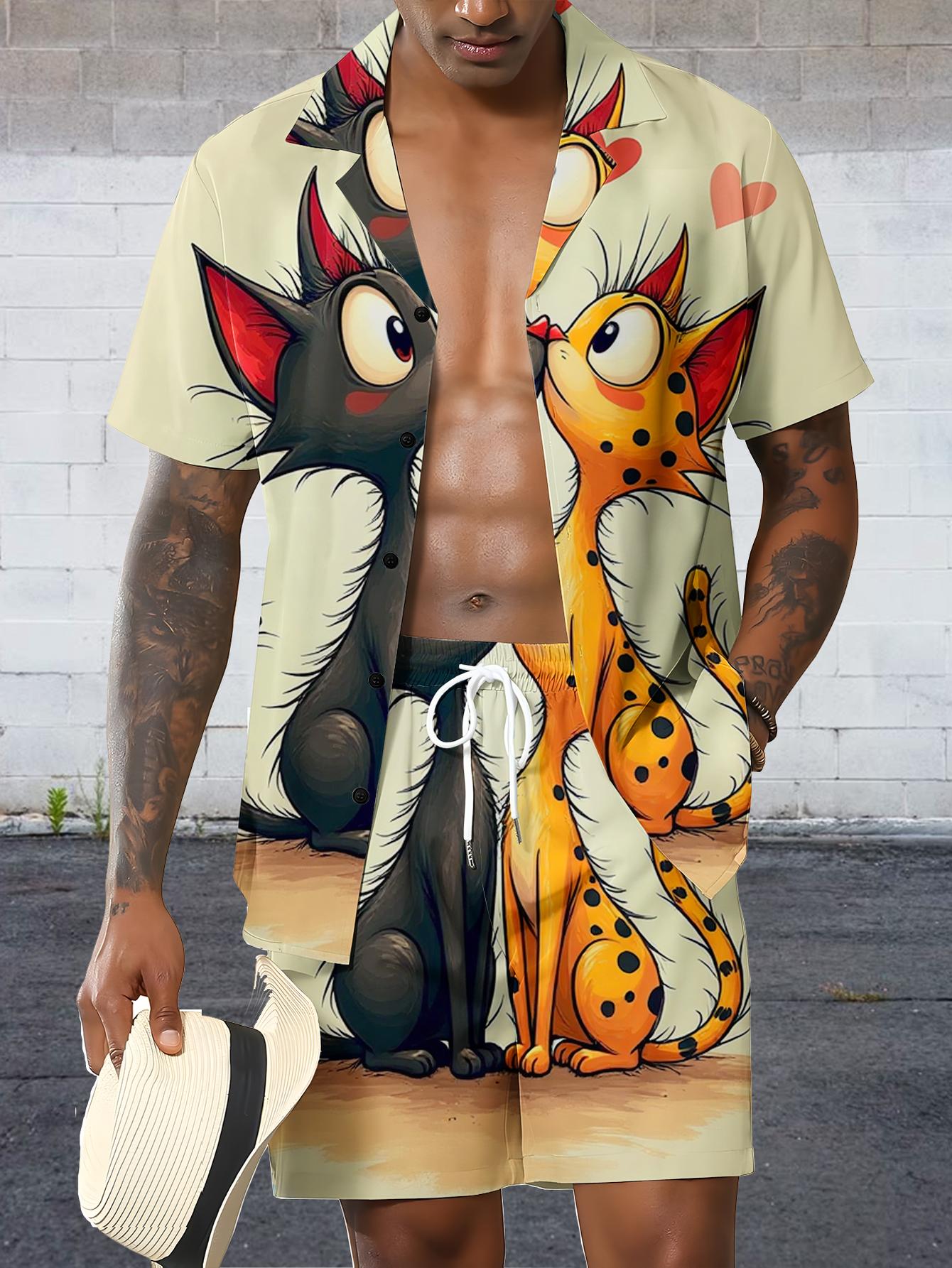 Herren-Shirt-Sets 2026 Frühlin – Summer Clothing Drip Bewertung und Preis