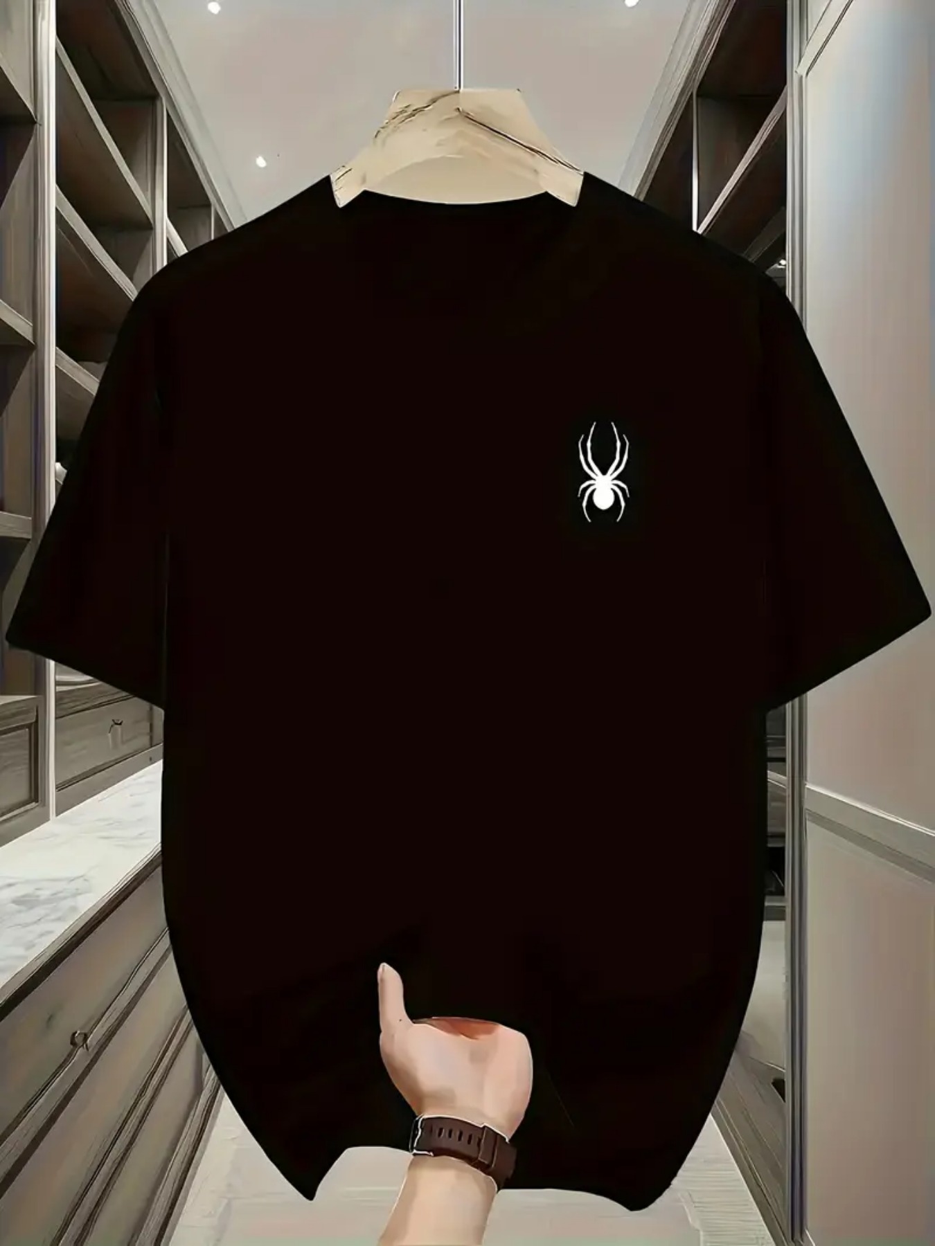 Besticktes Kurzarm-T-Shirt mit – Summer Clothing Affordable Bewertung und Preis