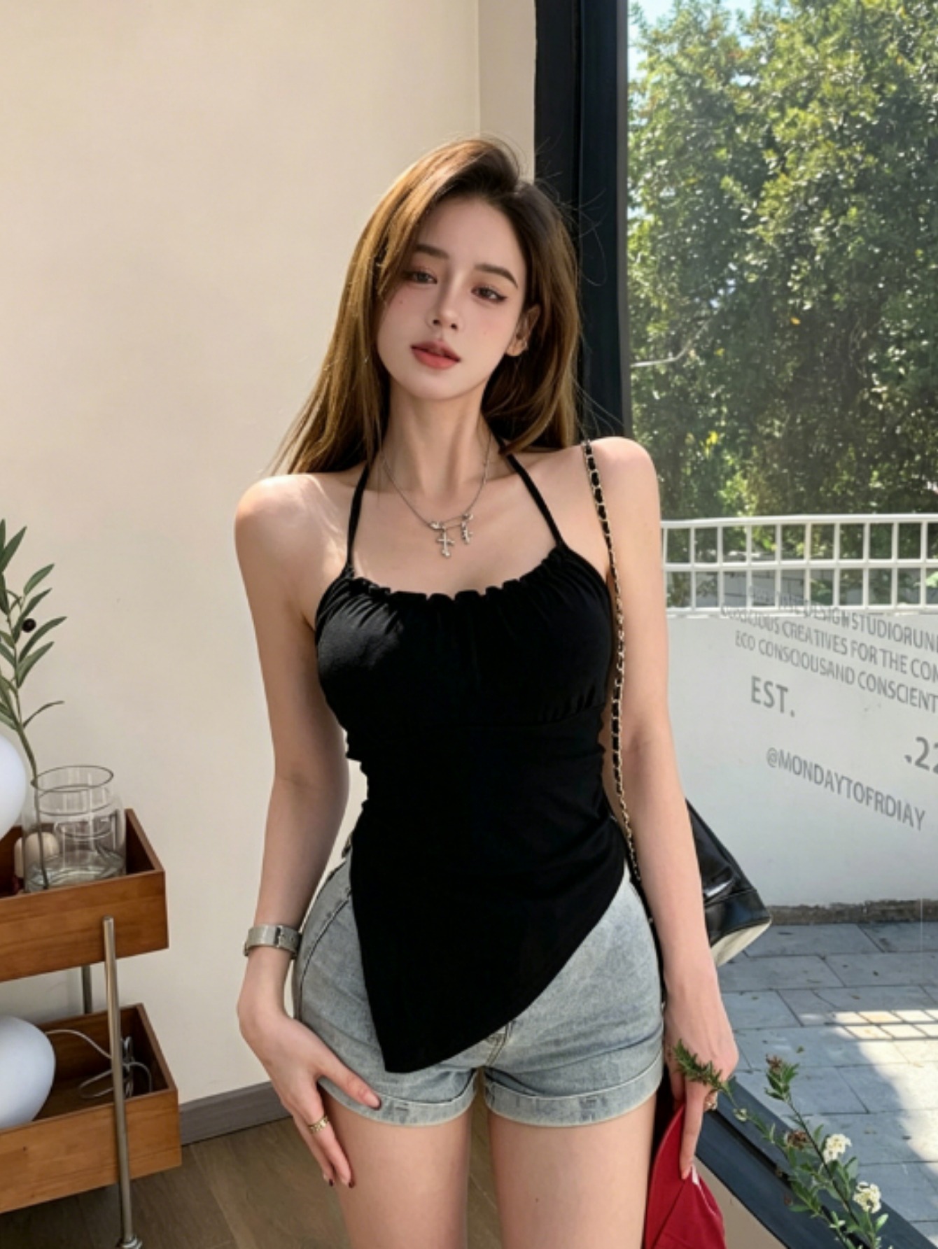 Sexy Top Sommer Ärmelloses Top – Summer Clothing Pinterest Bewertung und Preis