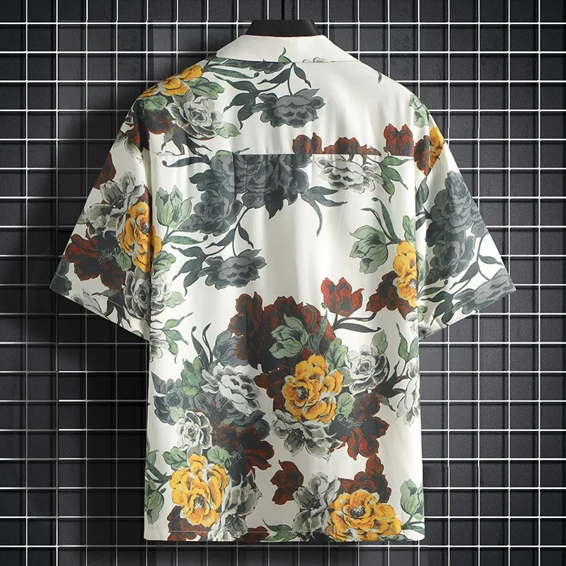Bedrucktes Hemd, kurzärmeliges – Summer Clothing Styles Men Bewertung und Preis