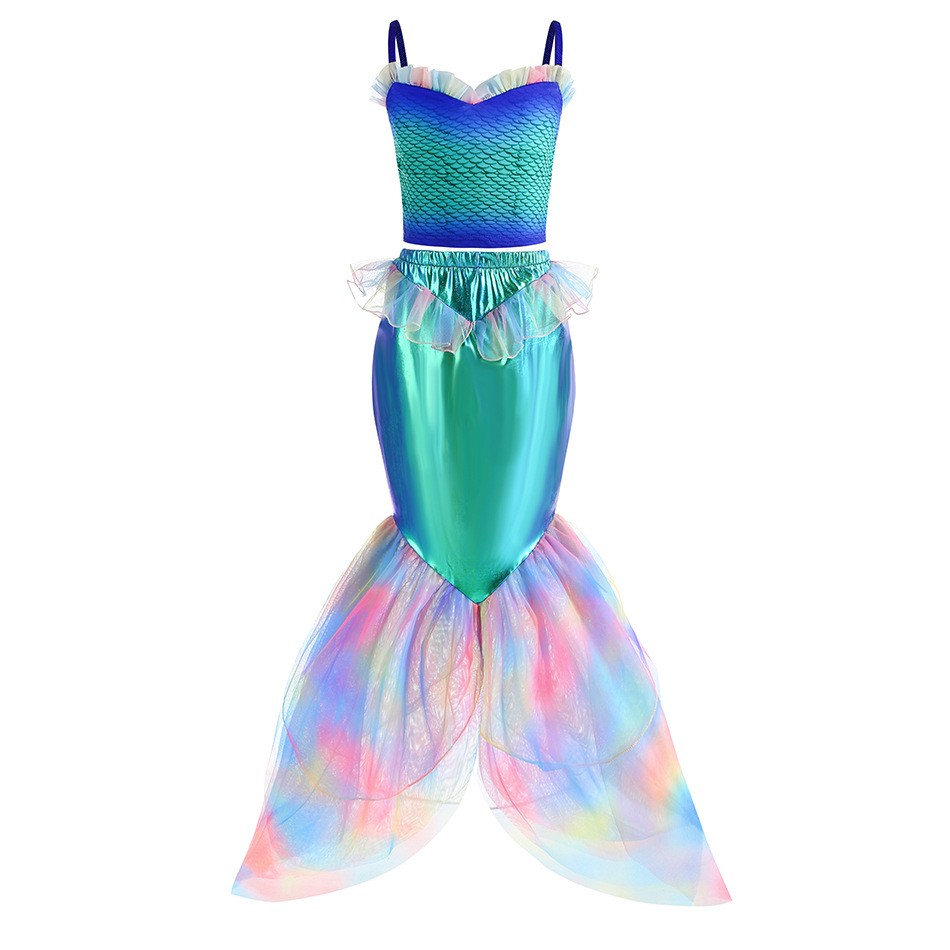 Disney Meerjungfrau Dress Up K – Summer Clothing For Kids Girls Bewertung und Preis