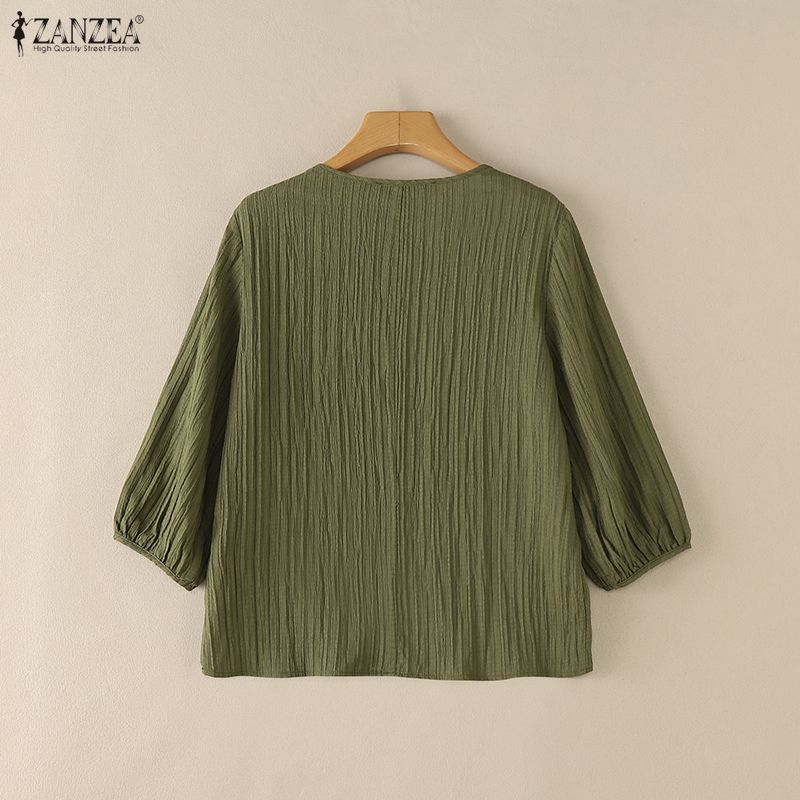 ZANZEA Damen-Blusen mit geknit – Summer Days Clothing Bewertung und Preis