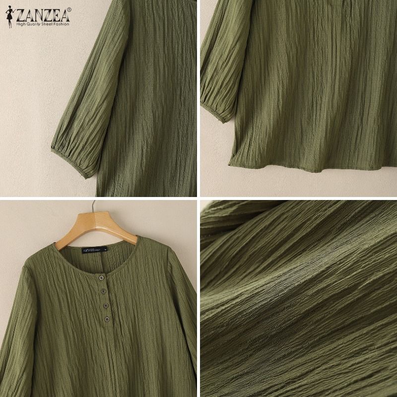 ZANZEA Damen-Blusen mit geknit – Summer Days Clothing Bewertung und Preis