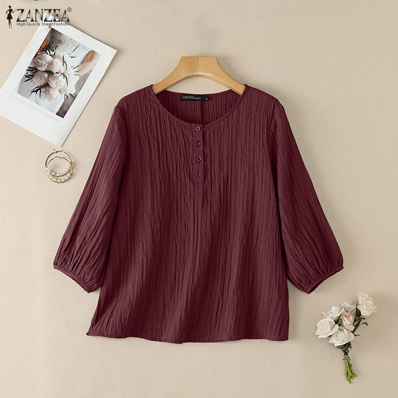 ZANZEA Damen-Blusen mit geknit – Summer Days Clothing Bewertung und Preis