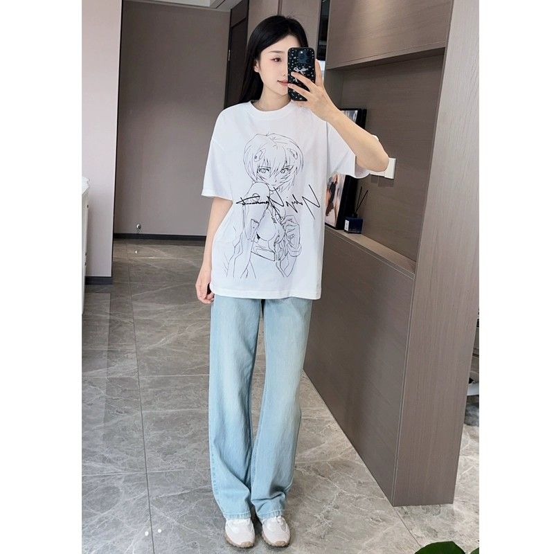 EVA Ikari Shinji Anime-Cartoon – Summer Clothing Styles Men Bewertung und Preis