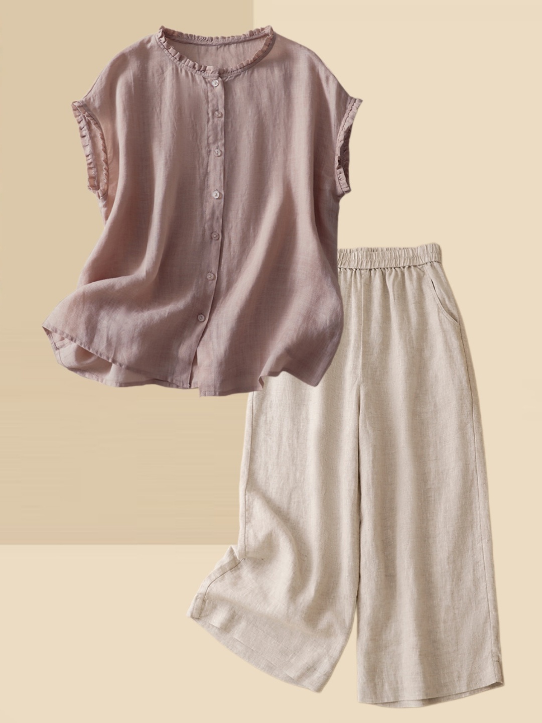 Damen-Set aus dünner Baumwolle – Summer Clothing Over 60 Bewertung und Preis