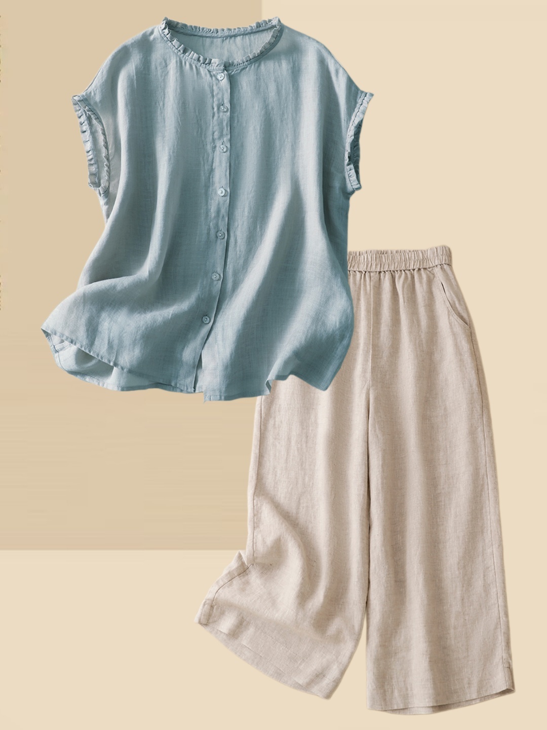 Damen-Set aus dünner Baumwolle – Summer Clothing Over 60 Bewertung und Preis