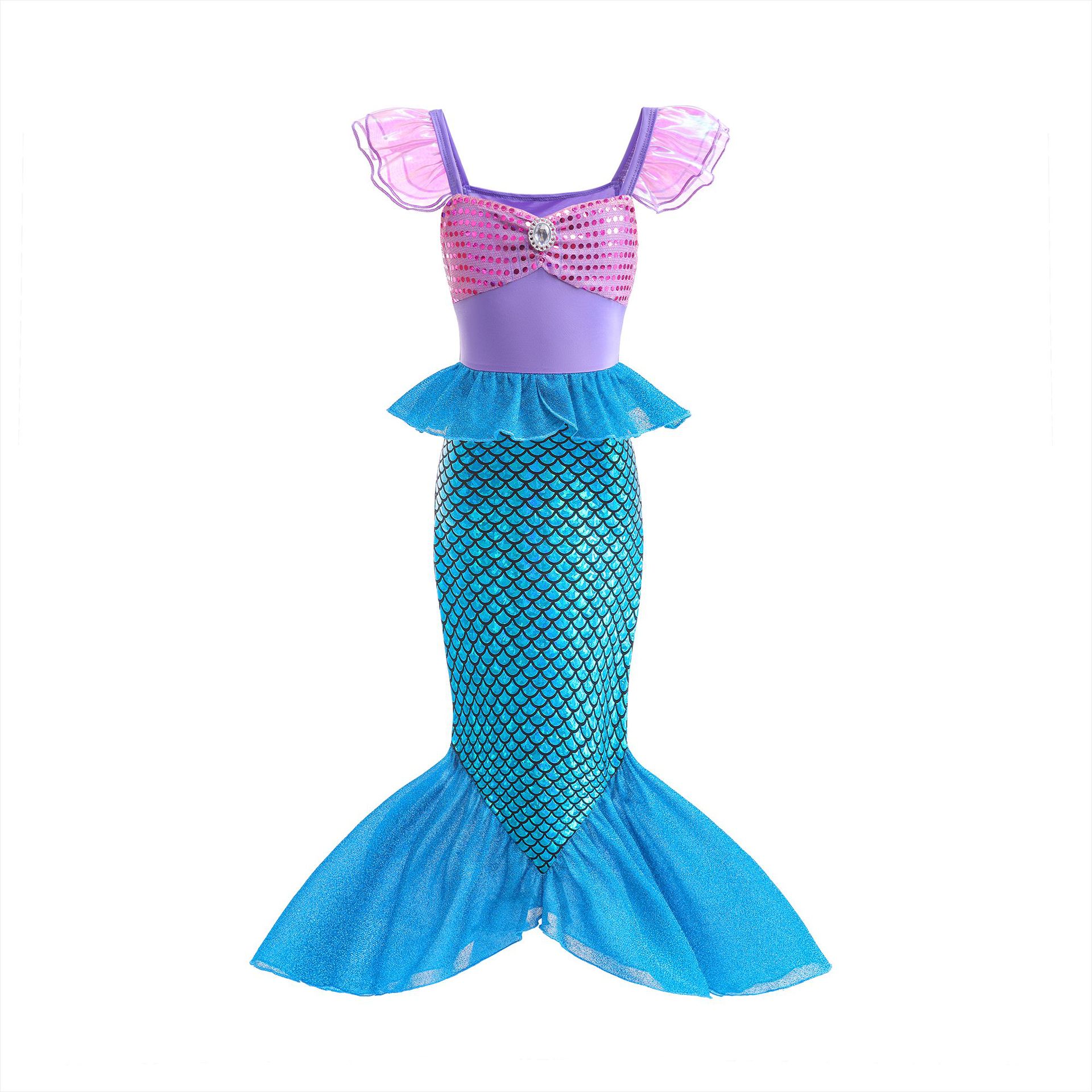 Meerjungfrau Geburtstag Party  – Summer Clothing For Kids Girls Bewertung und Preis