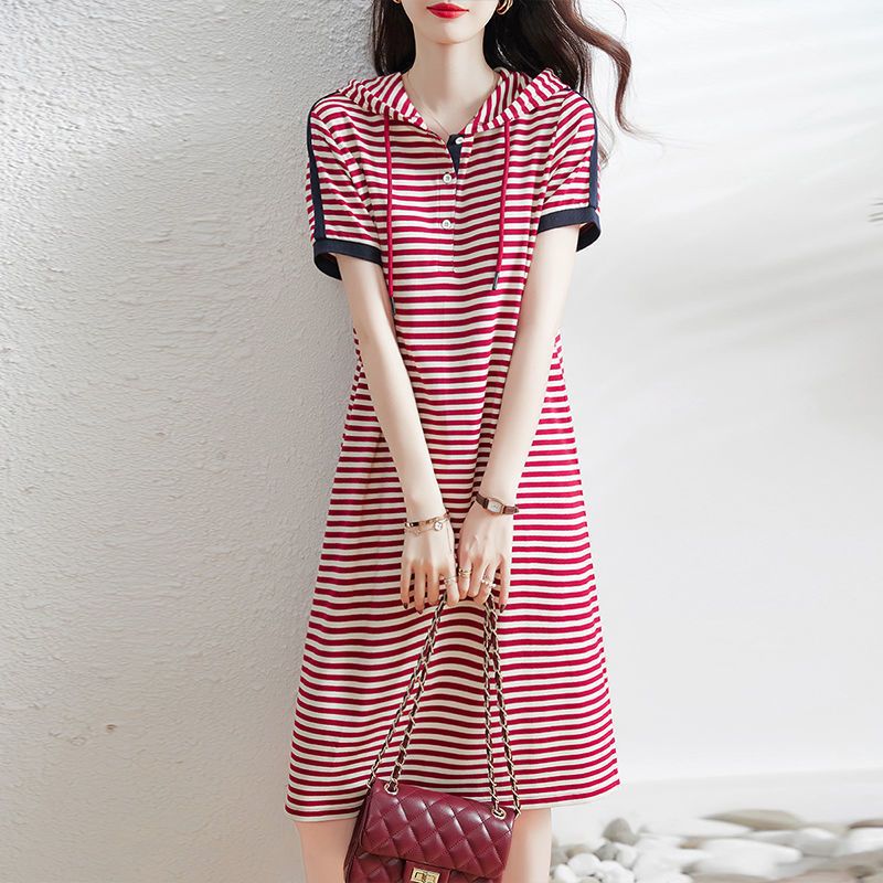 Weibliche lässige Kapuze gestr – Summer Clothing H&M Bewertung und Preis