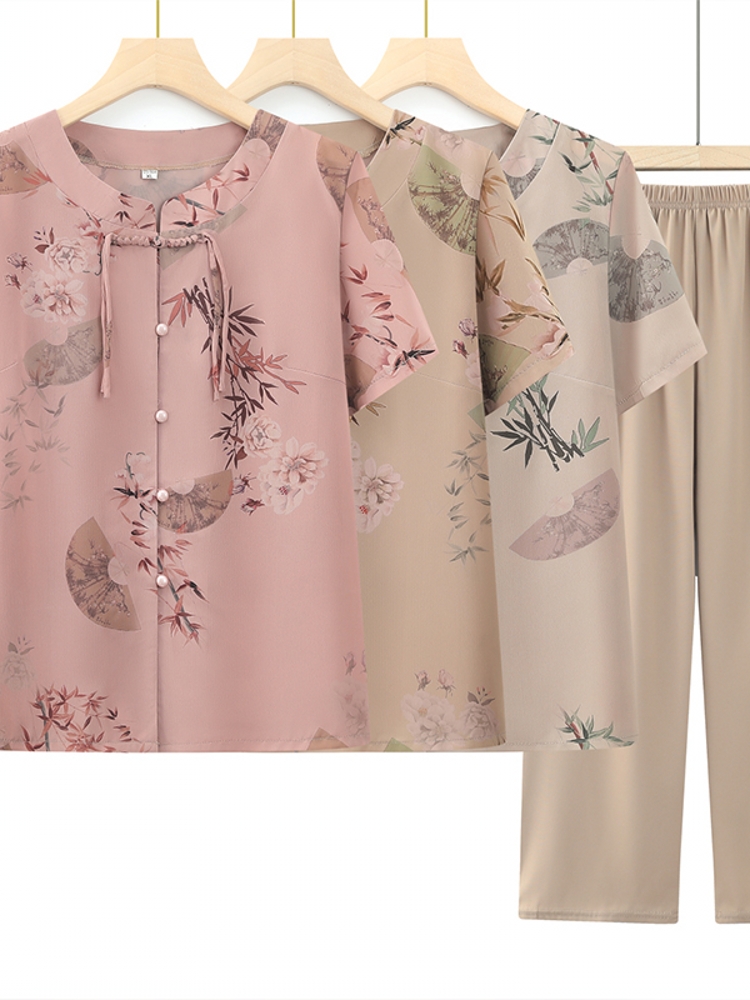 Modisches Kurzarm-Zweiteiler-S – Summer Clothing Over 60 Bewertung und Preis